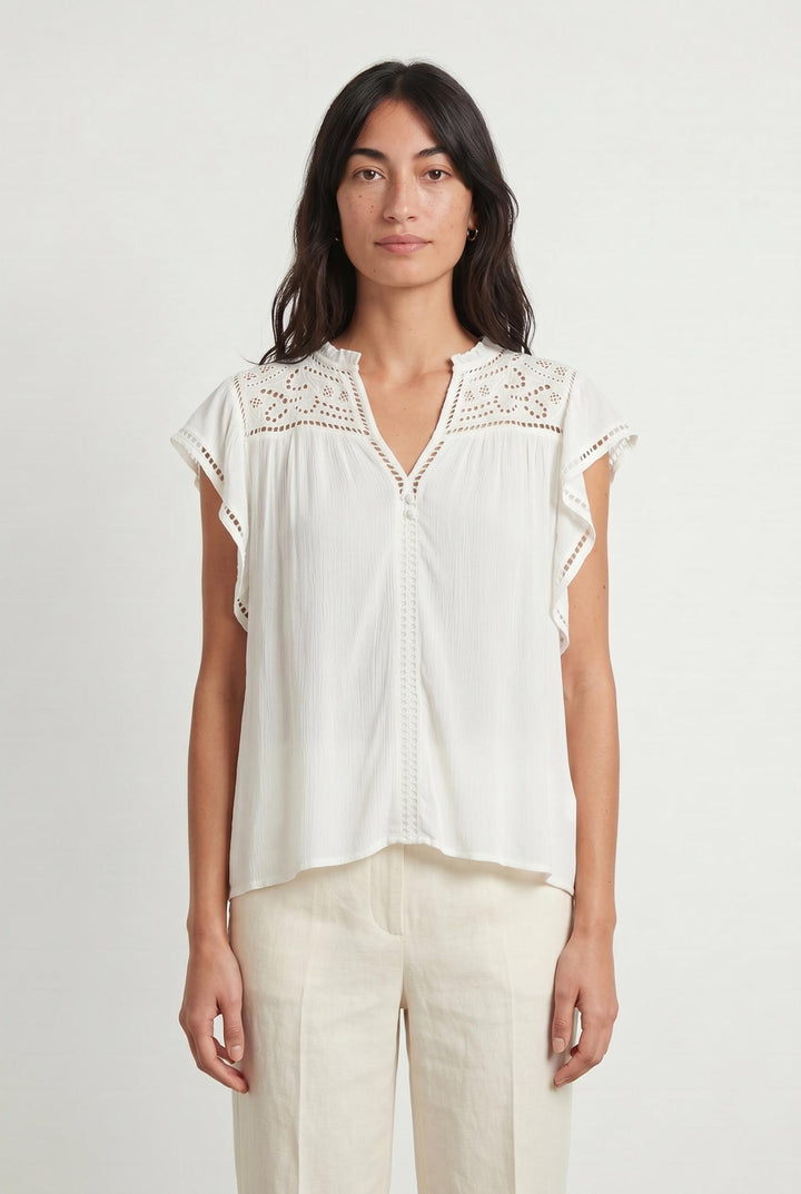 Blouse Blanche - Taille S/36 de la marque Maison 123 | PARAD69885 - Vendu par Paradigme - Image 1