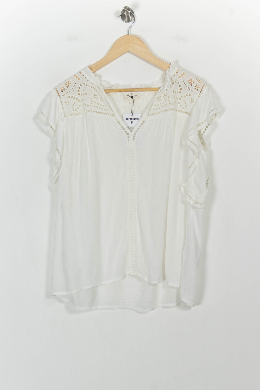 Blouse Blanche - Taille S/36 de la marque Maison 123 | PARAD69885 - Vendu par Paradigme - Image 2