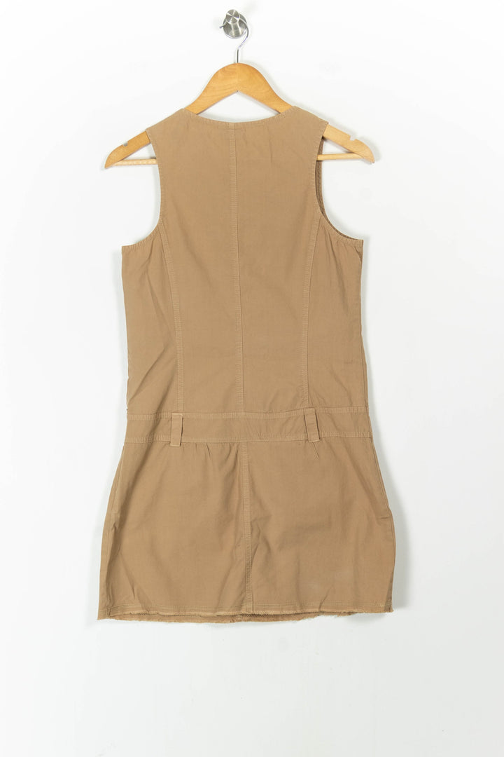 Robe Sans Manches Marron - Taille M/38 de la marque IKKS | PARAD69892 - Vendu par Paradigme - Image 4