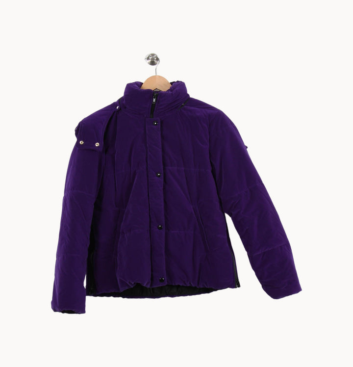 Parka Violette - Taille M/38 de la marque I.Code | PARAD69894 - Vendu par Paradigme - Image 2