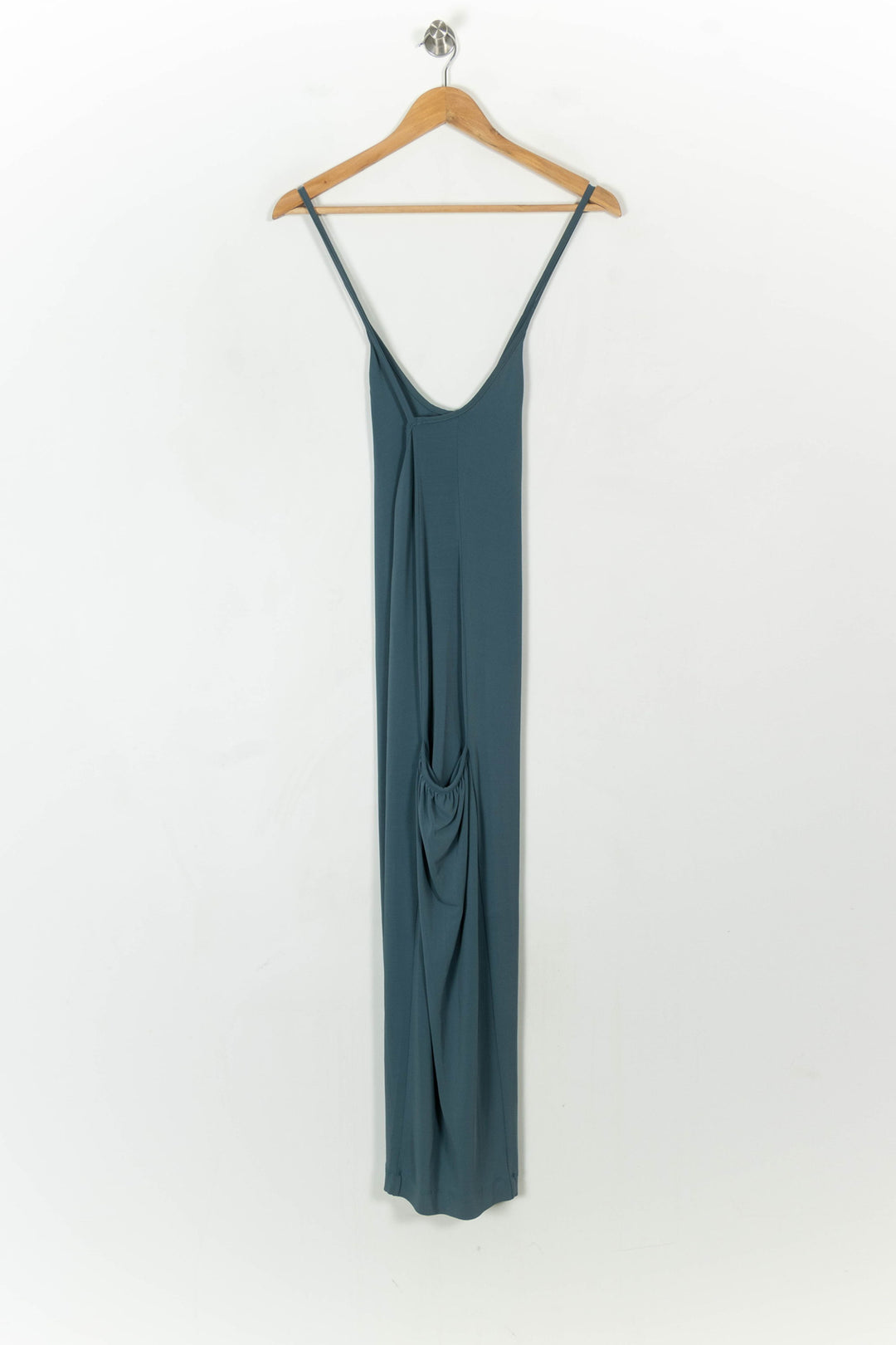 Robe Longue Bleue - Taille XS/34 de la marque Max Mara | PARAD69906 - Vendu par Paradigme - Image 5