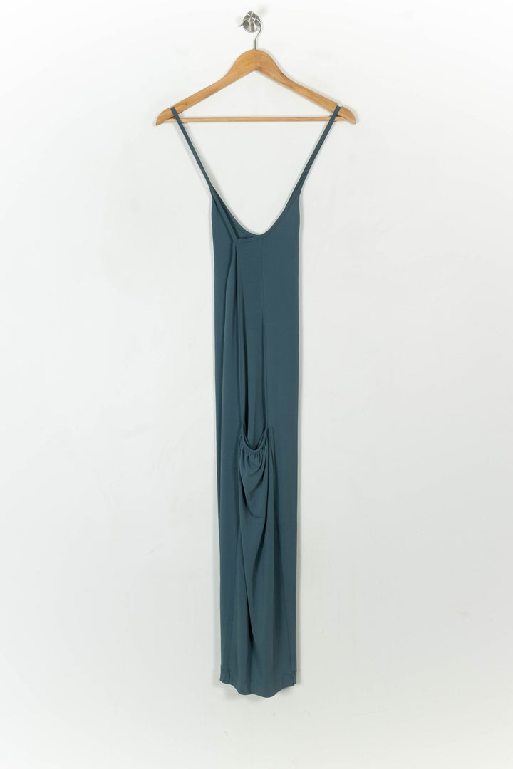 Robe Longue Bleue - Taille XS/34 de la marque Max Mara | PARAD69906 - Vendu par Paradigme - Image 5