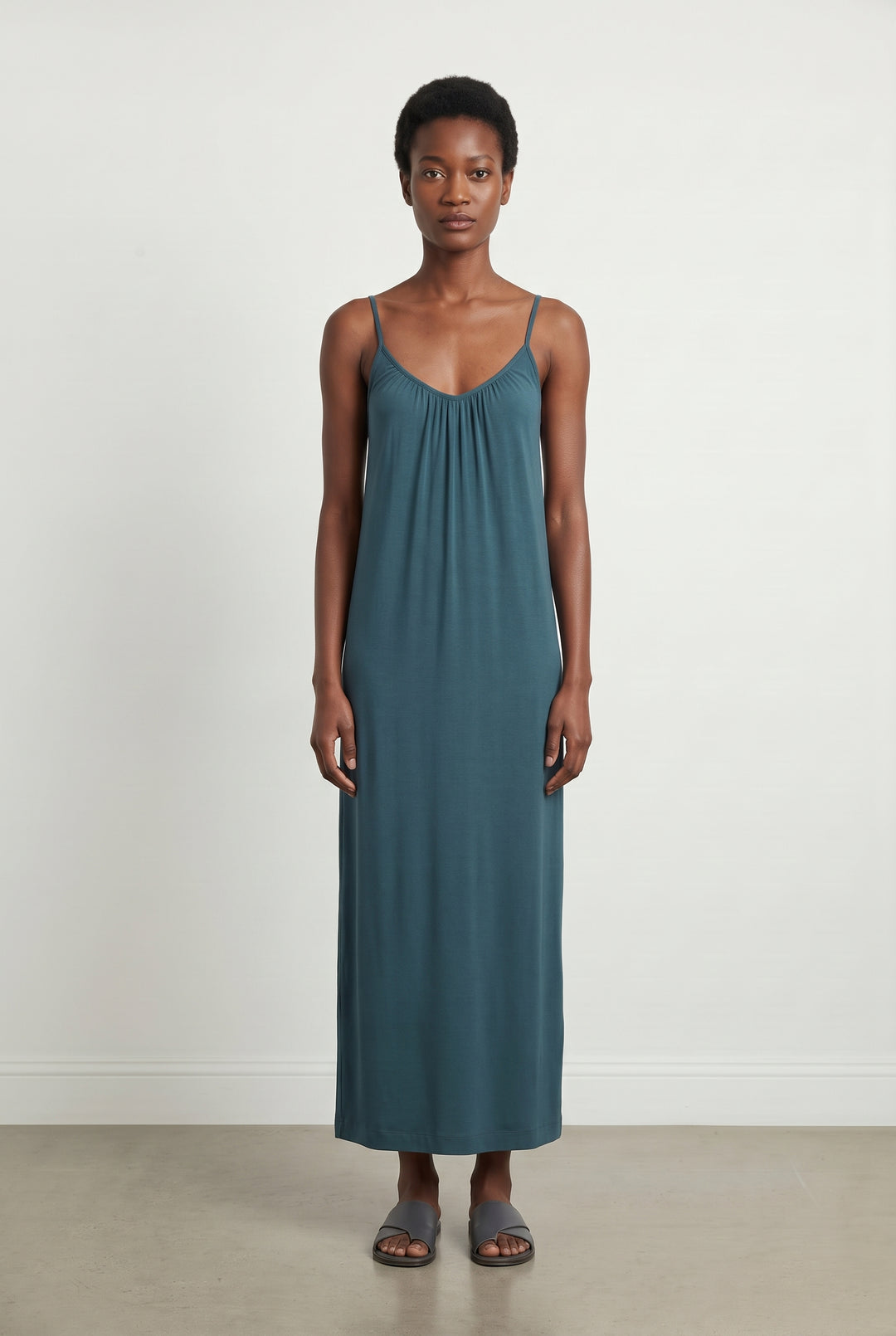 Robe Longue Bleue - Taille XS/34 de la marque Max Mara | PARAD69906 - Vendu par Paradigme - Image 1
