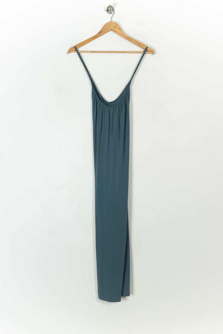 Robe Longue Bleue - Taille XS/34 de la marque Max Mara | PARAD69906 - Vendu par Paradigme - Image 2