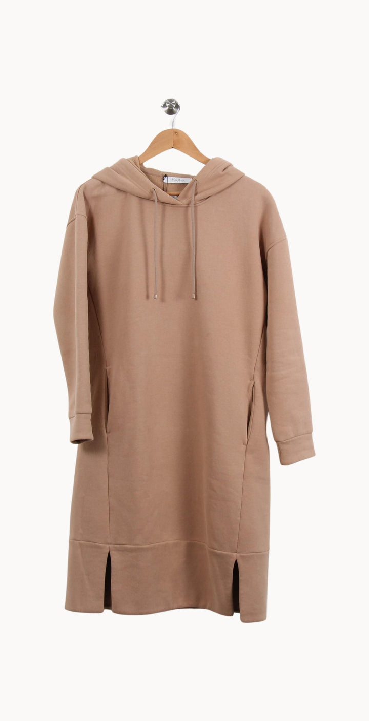 Robe Sweat Longue Beige - Taille S/36 de la marque Max Mara | PARAD69907 - Vendu par Paradigme - Image 2