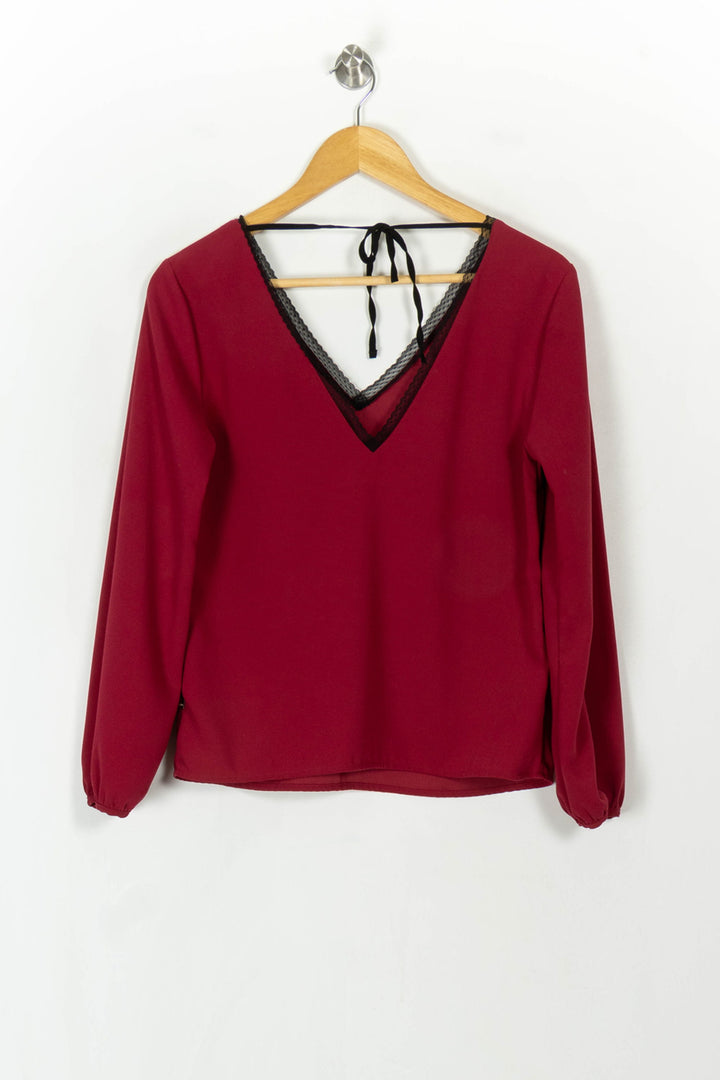 Blouse Rose - Taille S/36 de la marque I.Code | PARAD69917 - Vendu par Paradigme - Image 5
