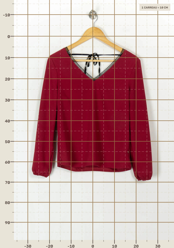 Blouse Rose - Taille S/36 de la marque I.Code | PARAD69917 - Vendu par Paradigme - Image 4