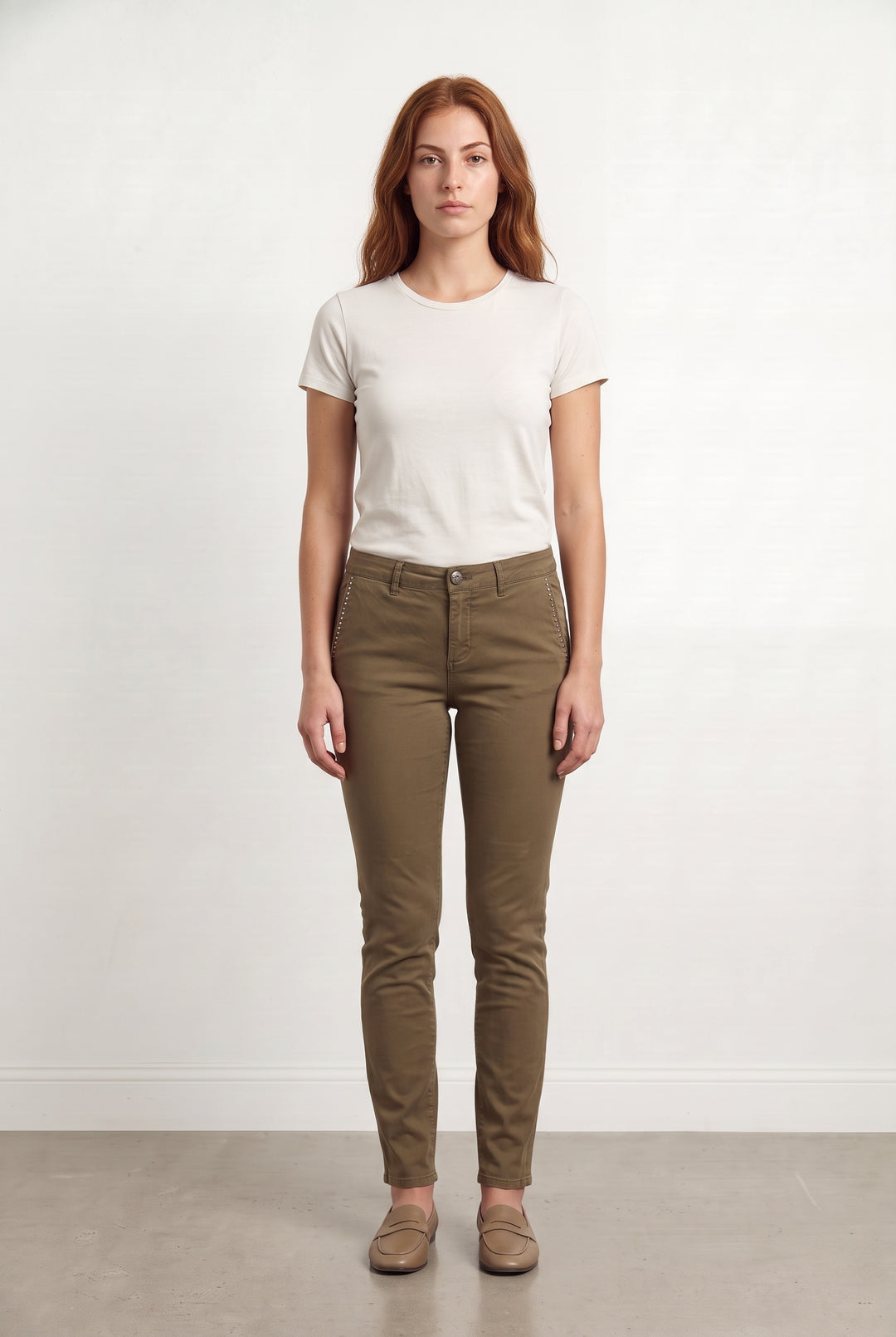 Pantalon Marron - Taille M/38 de la marque I.Code | PARAD69929 - Vendu par Paradigme - Image 1