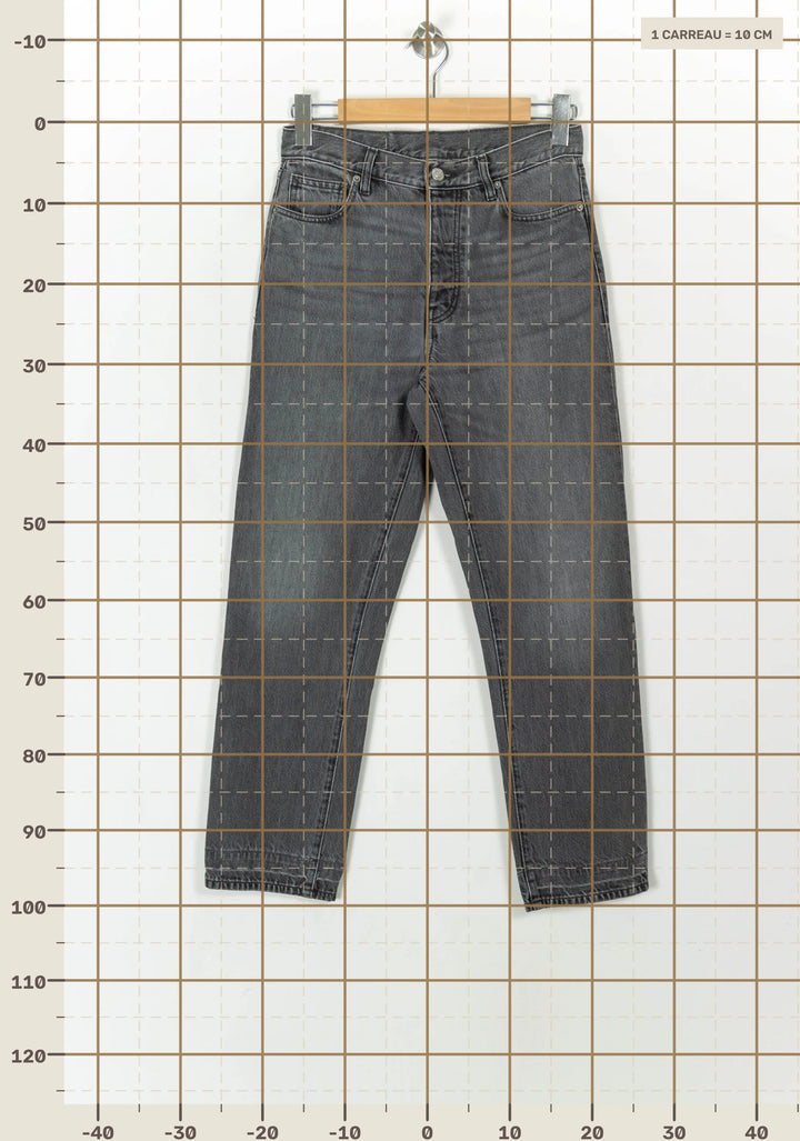 Jean Gris - Taille S/36 de la marque Bellerose | PARAD69939 - Vendu par Paradigme - Image 4