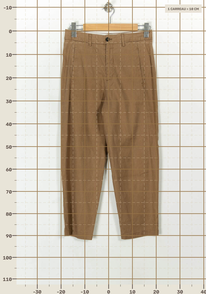Pantalon Marron - Taille M/38 de la marque Closed | PARAD69943 - Vendu par Paradigme - Image 4