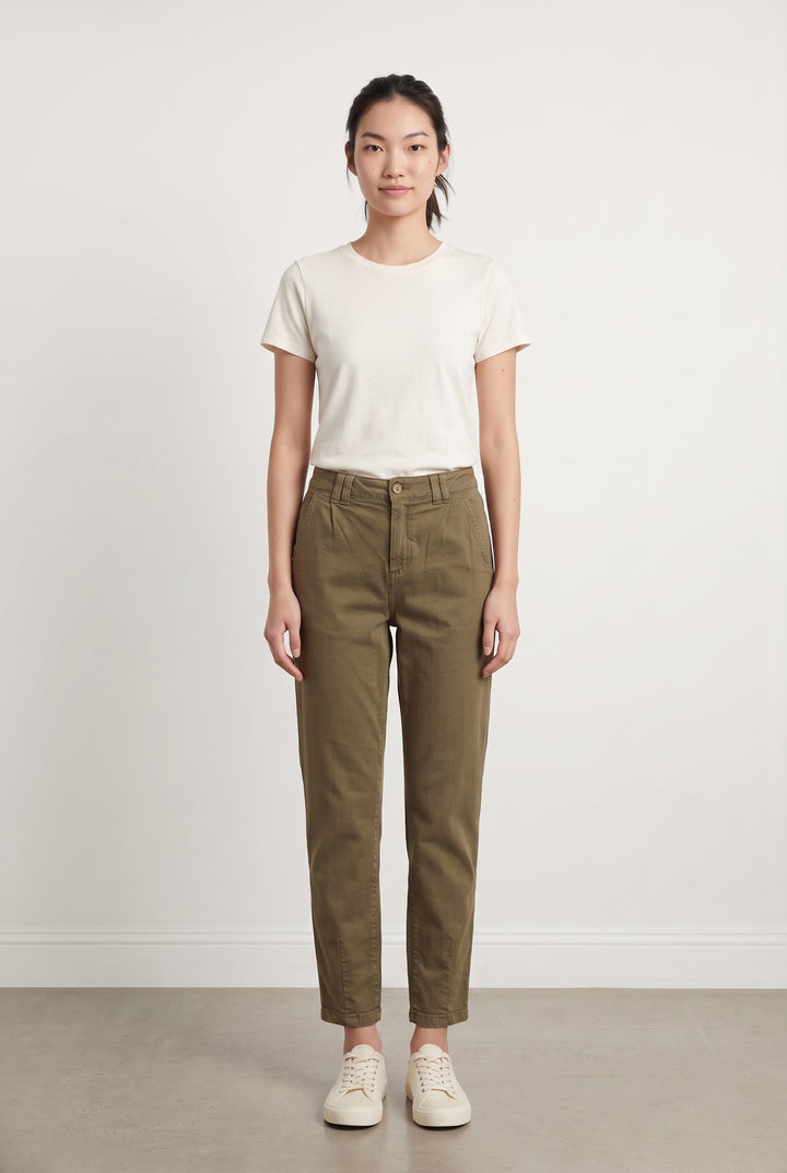 Pantalon Vert Kaki - Taille S/36 de la marque Sézane | PARAD69980 - Vendu par Paradigme - Image 1