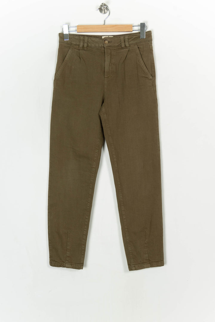 Pantalon Vert Kaki - Taille S/36 de la marque Sézane | PARAD69980 - Vendu par Paradigme - Image 2