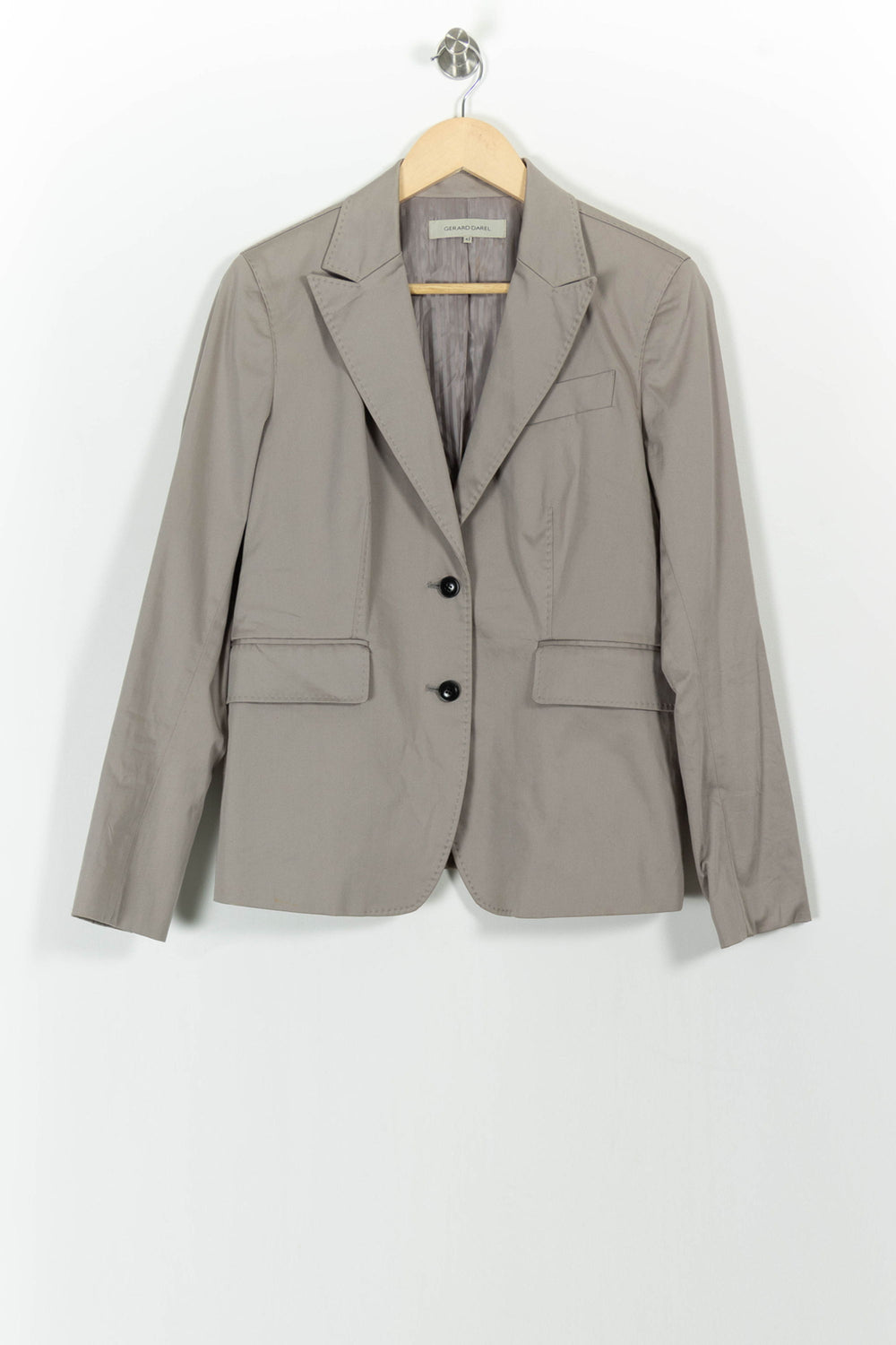 Blazer Beige - Taille XL/42 de la marque Gerard Darel | PARAD69989 - Vendu par Paradigme - Image 2