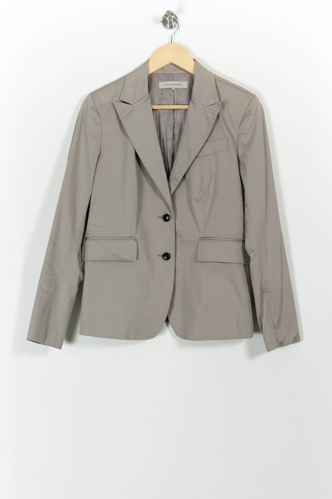 Blazer Beige - Taille XL/42 de la marque Gerard Darel | PARAD69989 - Vendu par Paradigme - Image 2