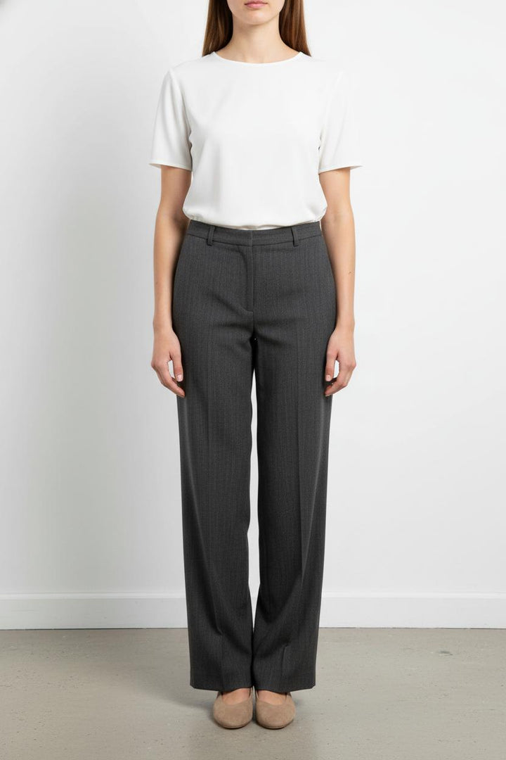 Pantalon Droit Gris - Taille XL/42 de la marque Gerard Darel | PARAD69991 - Vendu par Paradigme - Image 1