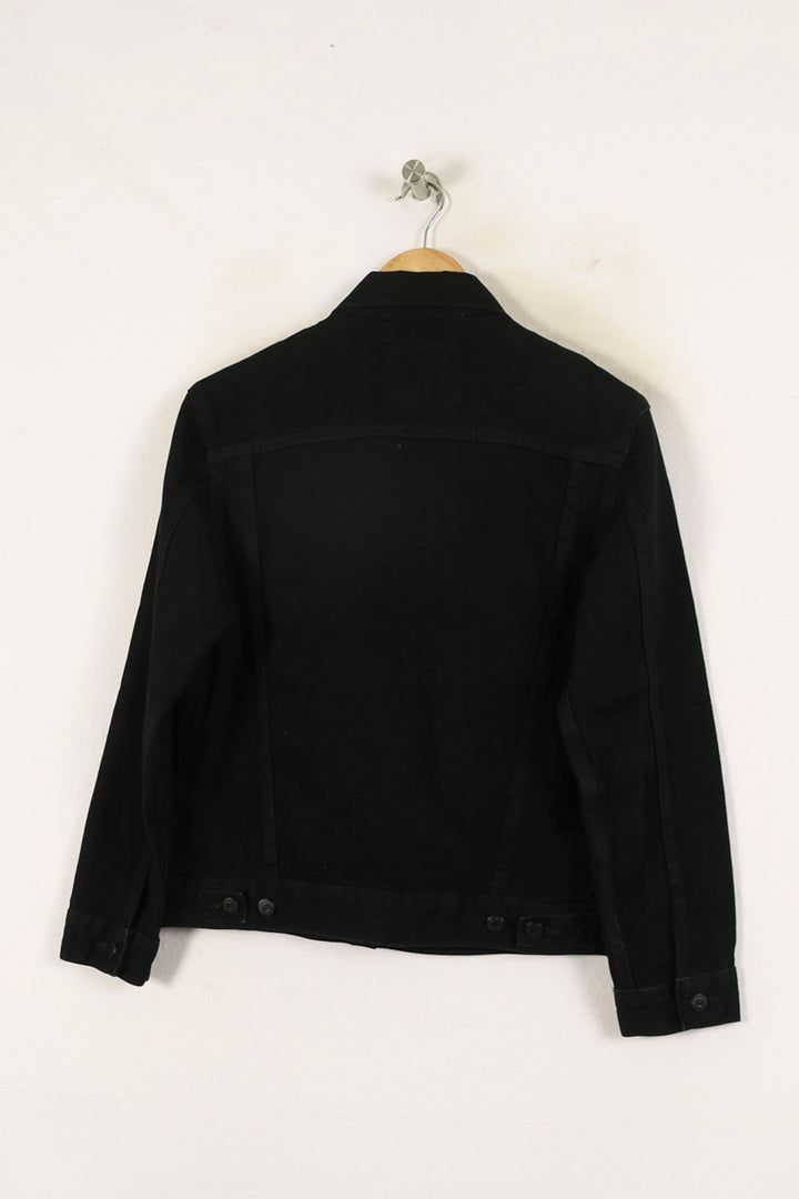 Veste en Jean Noire - Taille XS/34 de la marque Levi's | PARAD69996 - Vendu par Paradigme - Image 4