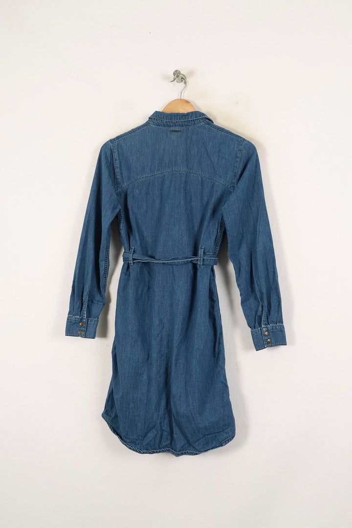 Robe Chemise Bleue - Taille S/36 de la marque One Step | PARAD69997 - Vendu par Paradigme - Image 4