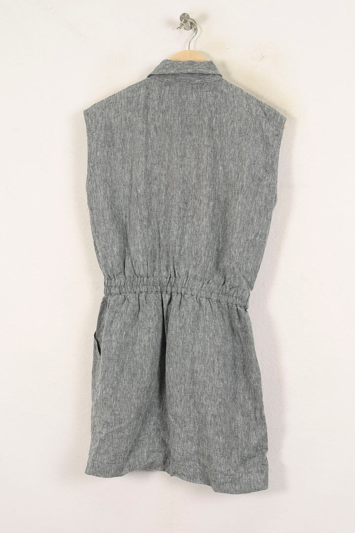 Robe Sans Manches Grise - Taille S/36 de la marque ZAPA | PARAD70001 - Vendu par Paradigme - Image 4