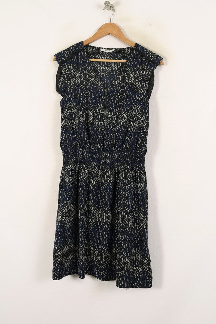 Robe Courte Bleue et Noire - Taille S/36 de la marque ZAPA | PARAD70002 - Vendu par Paradigme - Image 2