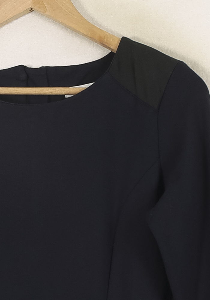 Robe Droite Bleue - Taille M/38 de la marque ZAPA | PARAD70003 - Vendu par Paradigme - Image 3