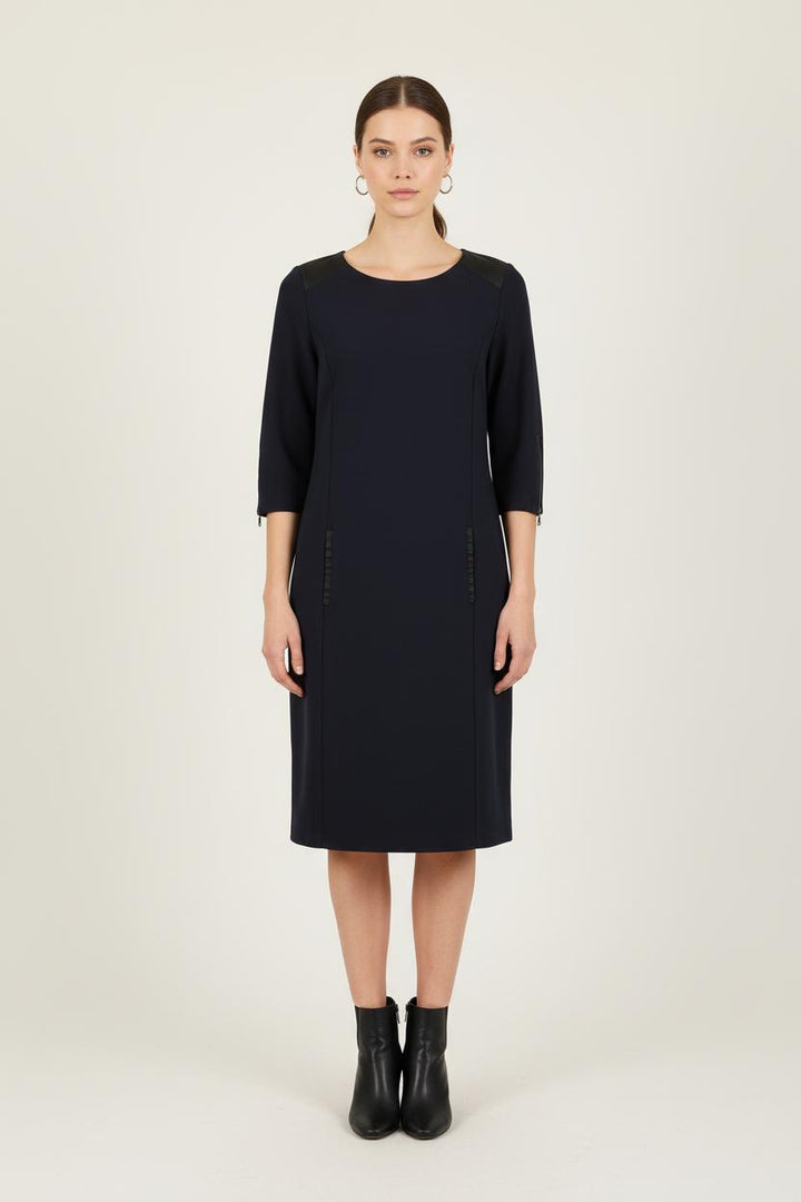 Robe Droite Bleue - Taille M/38 de la marque ZAPA | PARAD70003 - Vendu par Paradigme - Image 1