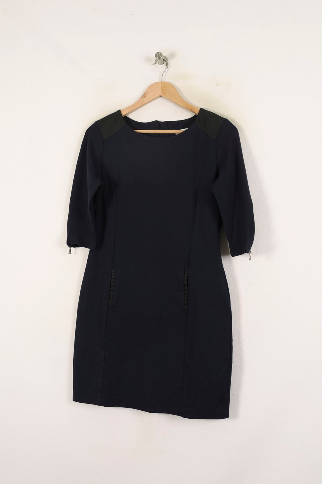 Robe Droite Bleue - Taille M/38 de la marque ZAPA | PARAD70003 - Vendu par Paradigme - Image 2
