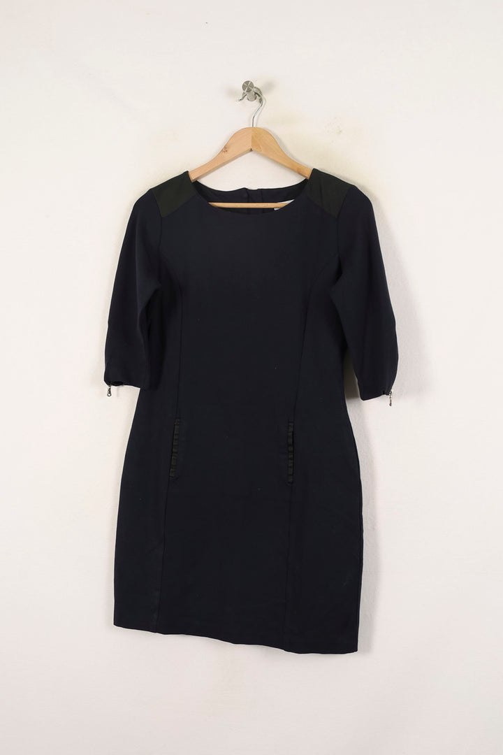 Robe Droite Bleue - Taille M/38 de la marque ZAPA | PARAD70003 - Vendu par Paradigme - Image 2