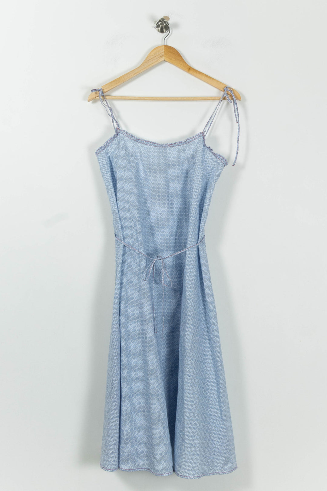 Robe Longue Bleue - Taille M/38 de la marque Ines de la Fressange Paris | PARAD7001 - Vendu par Paradigme - Image 2