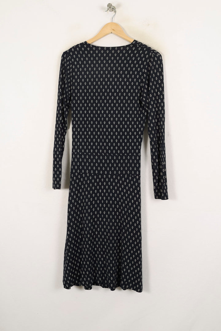Robe Portefeuille Bleue - Taille S/36 de la marque La Fée Maraboutée | PARAD70010 - Vendu par Paradigme - Image 4