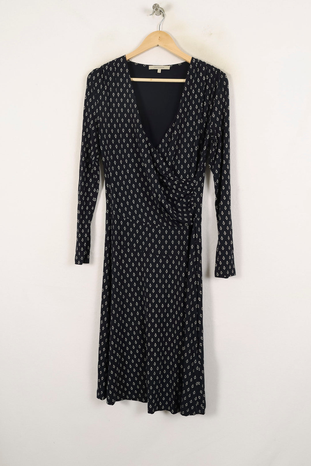 Robe Portefeuille Bleue - Taille S/36 de la marque La Fée Maraboutée | PARAD70010 - Vendu par Paradigme - Image 2