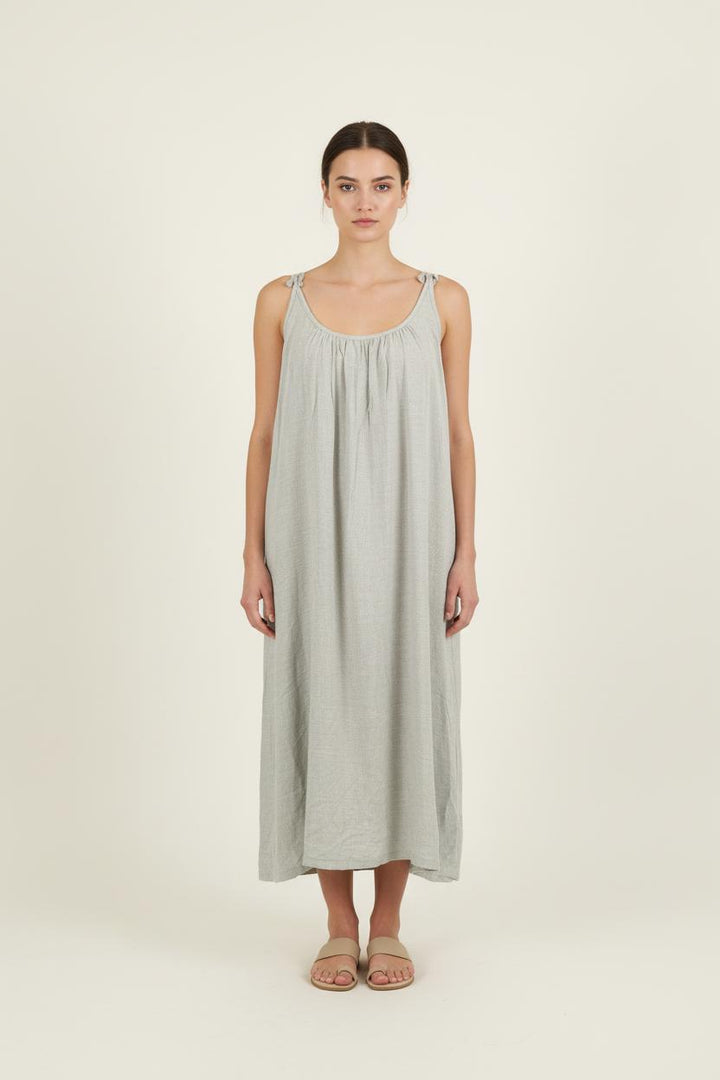 Robe Longue Grise - Taille S/36 de la marque SAAJ | PARAD70014 - Vendu par Paradigme - Image 1