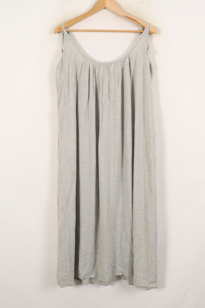 Robe Longue Grise - Taille S/36 de la marque SAAJ | PARAD70014 - Vendu par Paradigme - Image 2