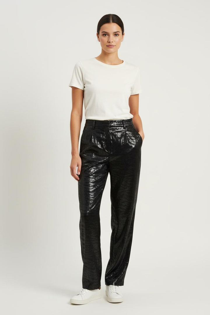 Pantalon Noir - Taille S/36 de la marque Maison Stella & Suzie | PARAD70015 - Vendu par Paradigme - Image 1