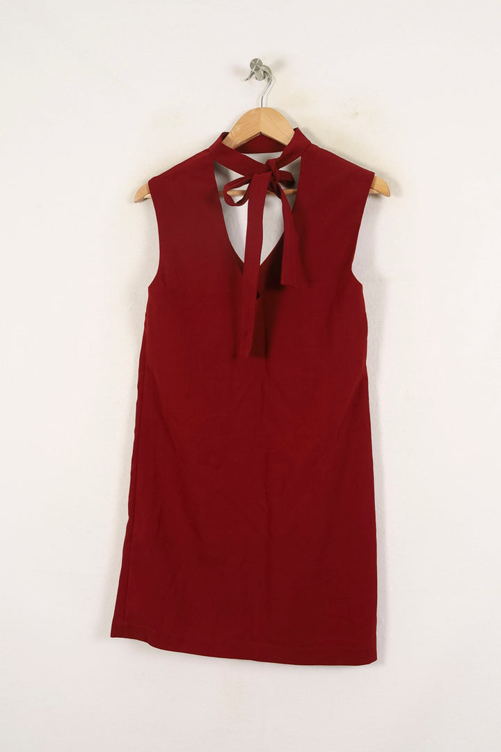 Robe Bordeaux - Taille XS/34 de la marque Laura Laval | PARAD70016 - Vendu par Paradigme - Image 4