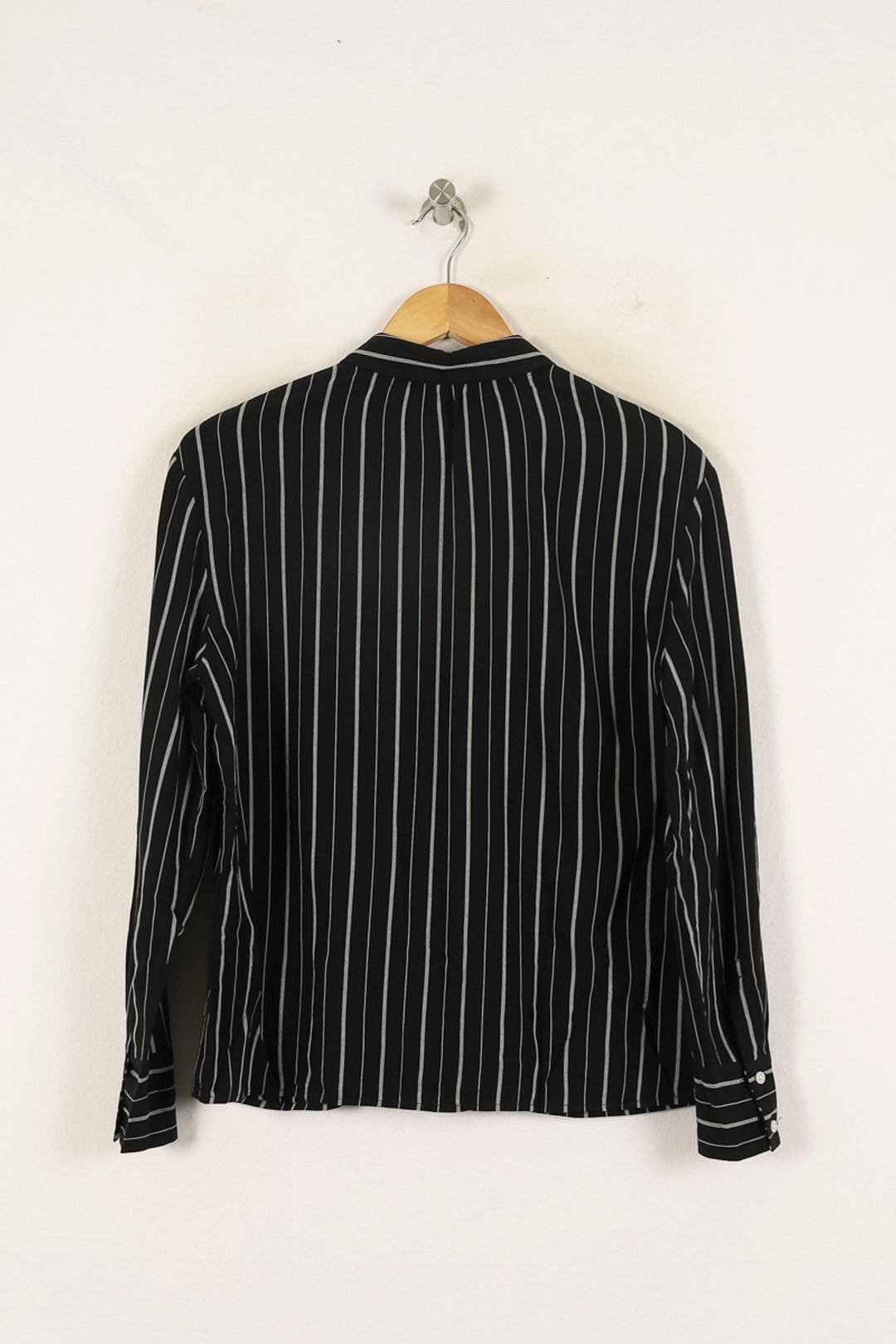 Chemise noire et blanche - Taille S/36 de la marque Galeries Lafayette | PARAD70017 - Vendu par Paradigme - Image 4