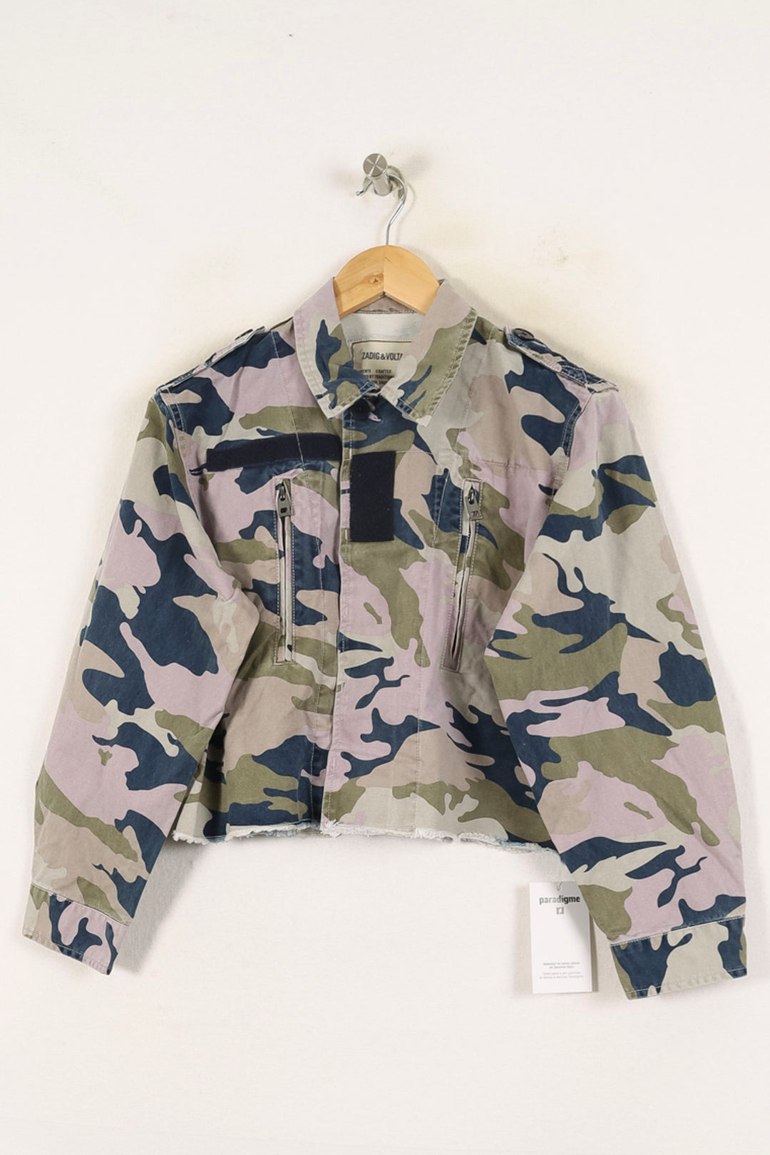 Veste Camouflage Multicolore - Taille XS/34 de la marque Zadig&Voltaire | PARAD70028 - Vendu par Paradigme - Image 2