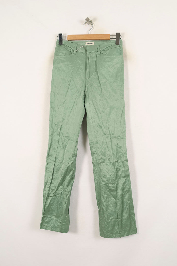 Pantalon Vert - Taille XS/34 de la marque Zadig&Voltaire | PARAD70029 - Vendu par Paradigme - Image 2