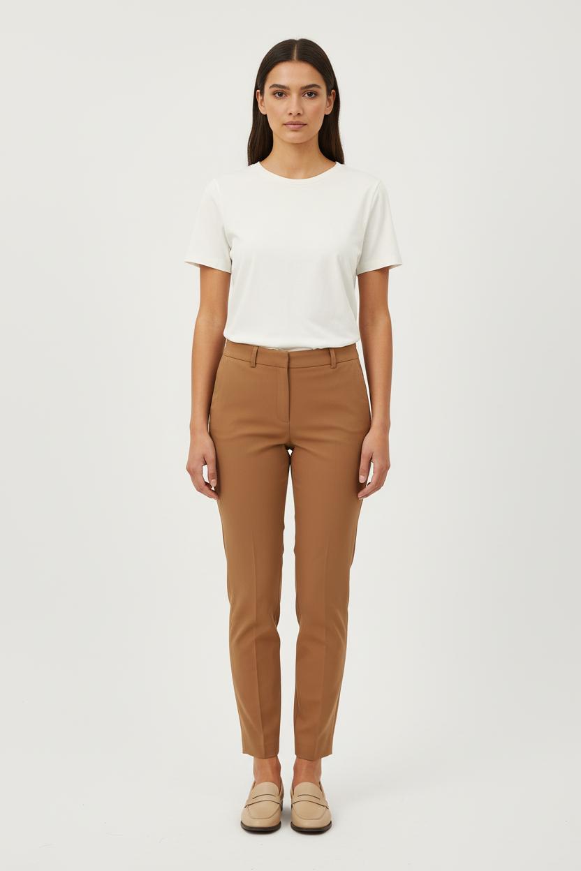 Pantalon Marron - Taille XS/34 de la marque Sézane | PARAD70035 - Vendu par Paradigme - Image 1