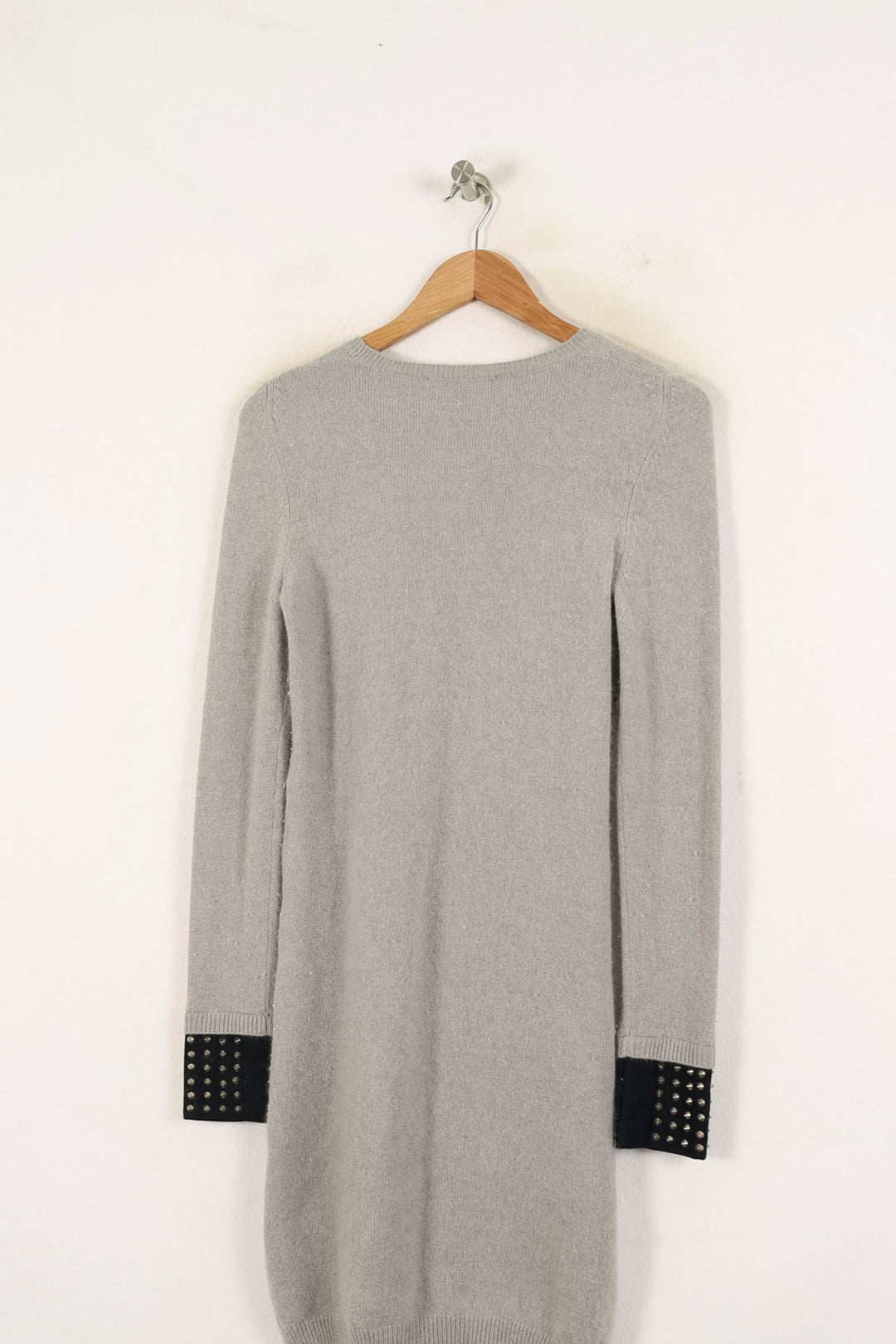 Robe Pull Grise et Noire - Taille M/38 de la marque Maje | PARAD70043 - Vendu par Paradigme - Image 4