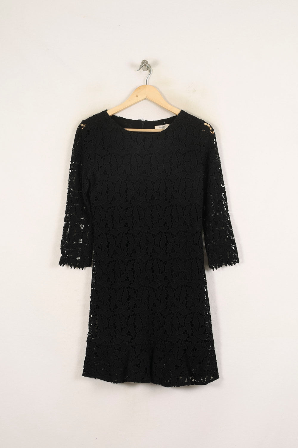 Robe Dentelle Noire - Taille M/38 de la marque ba&sh | PARAD70049 - Vendu par Paradigme - Image 2