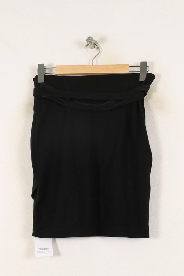 Jupe Portefeuille Noire - Taille M/38 de la marque IKKS | PARAD70057 - Vendu par Paradigme - Image 4