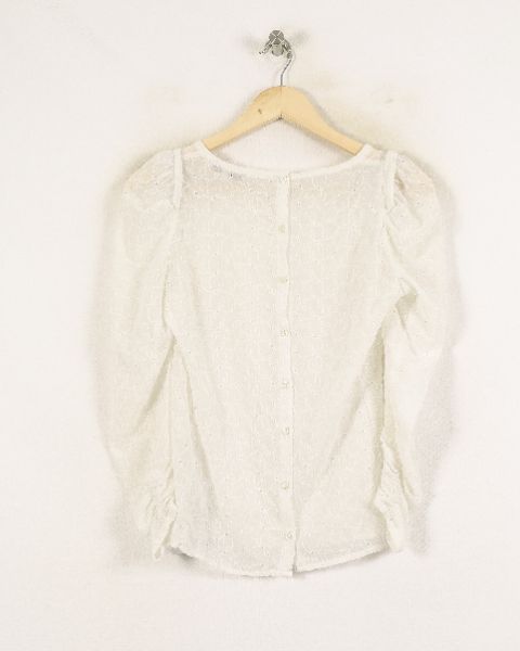 Blouse Blanche - Taille L/40 de la marque Maje | PARAD70060 - Vendu par Paradigme - Image 4