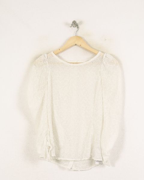 Blouse Blanche - Taille L/40 de la marque Maje | PARAD70060 - Vendu par Paradigme - Image 2