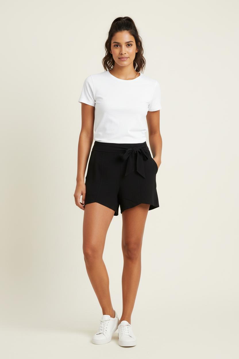 Short Noir - Taille M/38 de la marque The Kooples | PARAD70062 - Vendu par Paradigme - Image 1