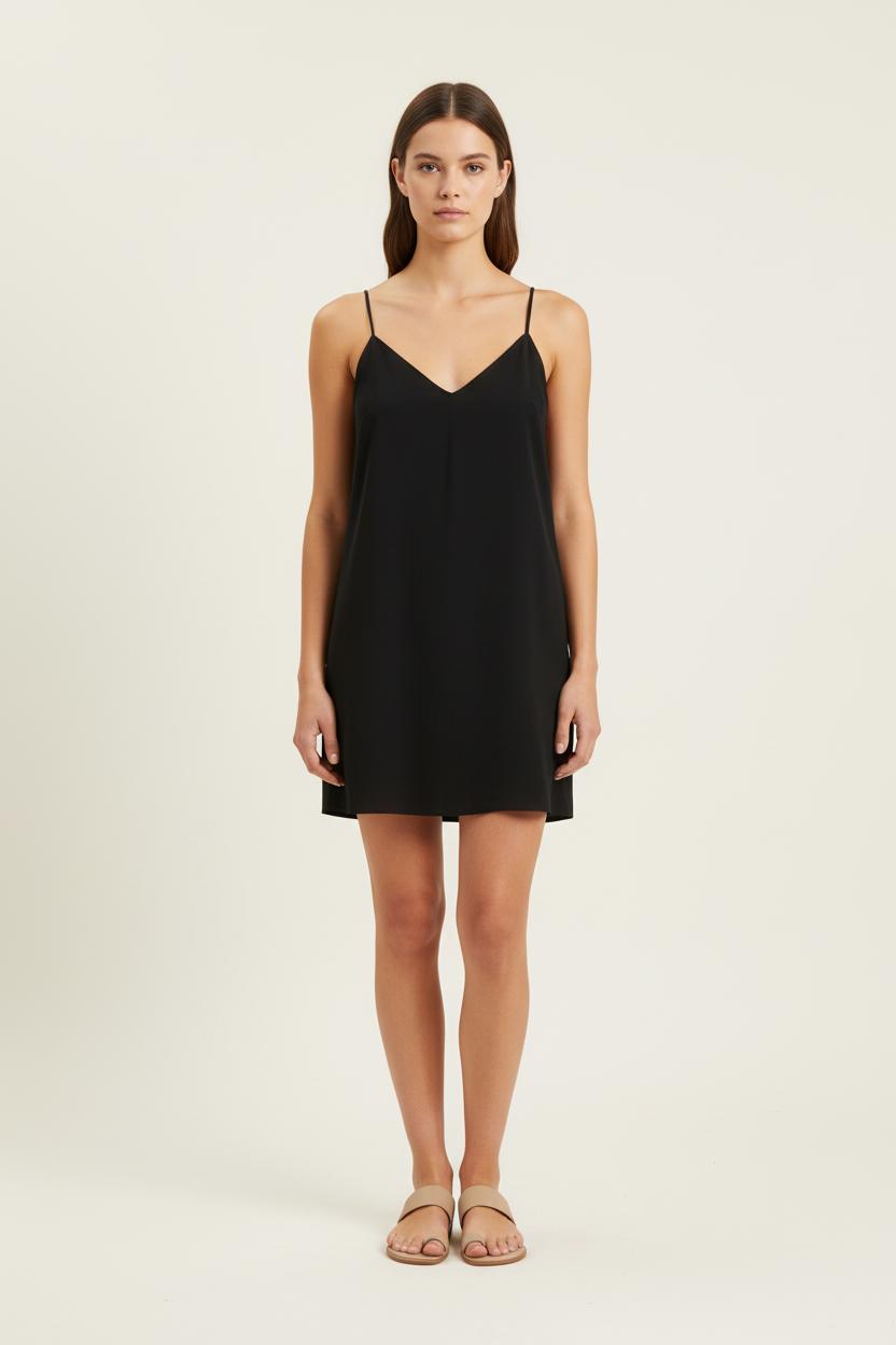 Robe Débardeur Noire - Taille L/40 de la marque Sandro | PARAD70066 - Vendu par Paradigme - Image 1