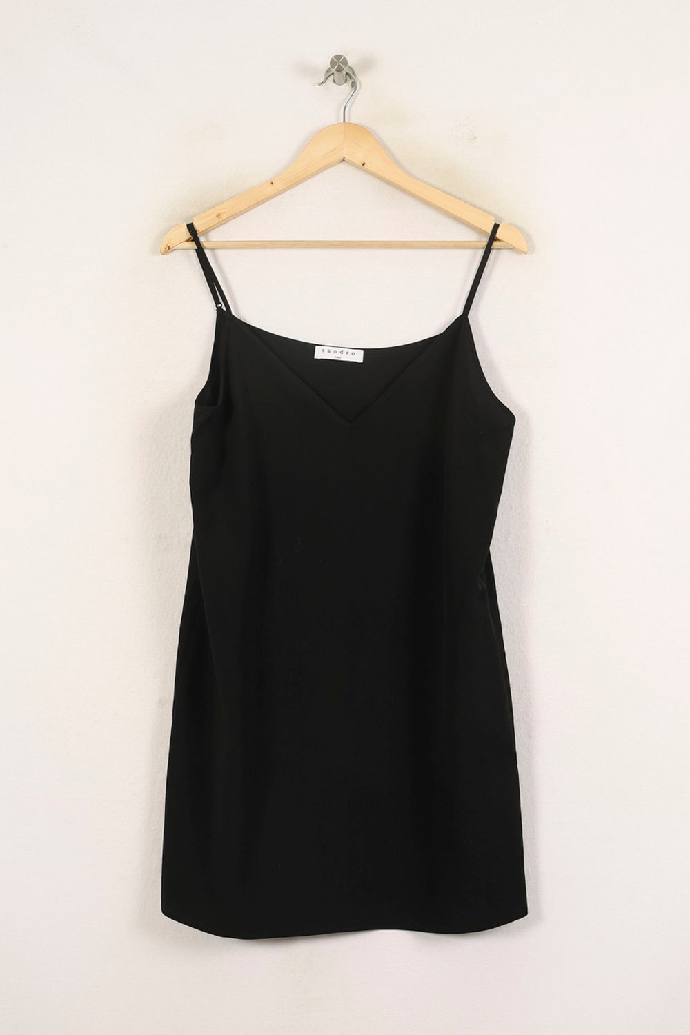 Robe Débardeur Noire - Taille L/40 de la marque Sandro | PARAD70066 - Vendu par Paradigme - Image 2