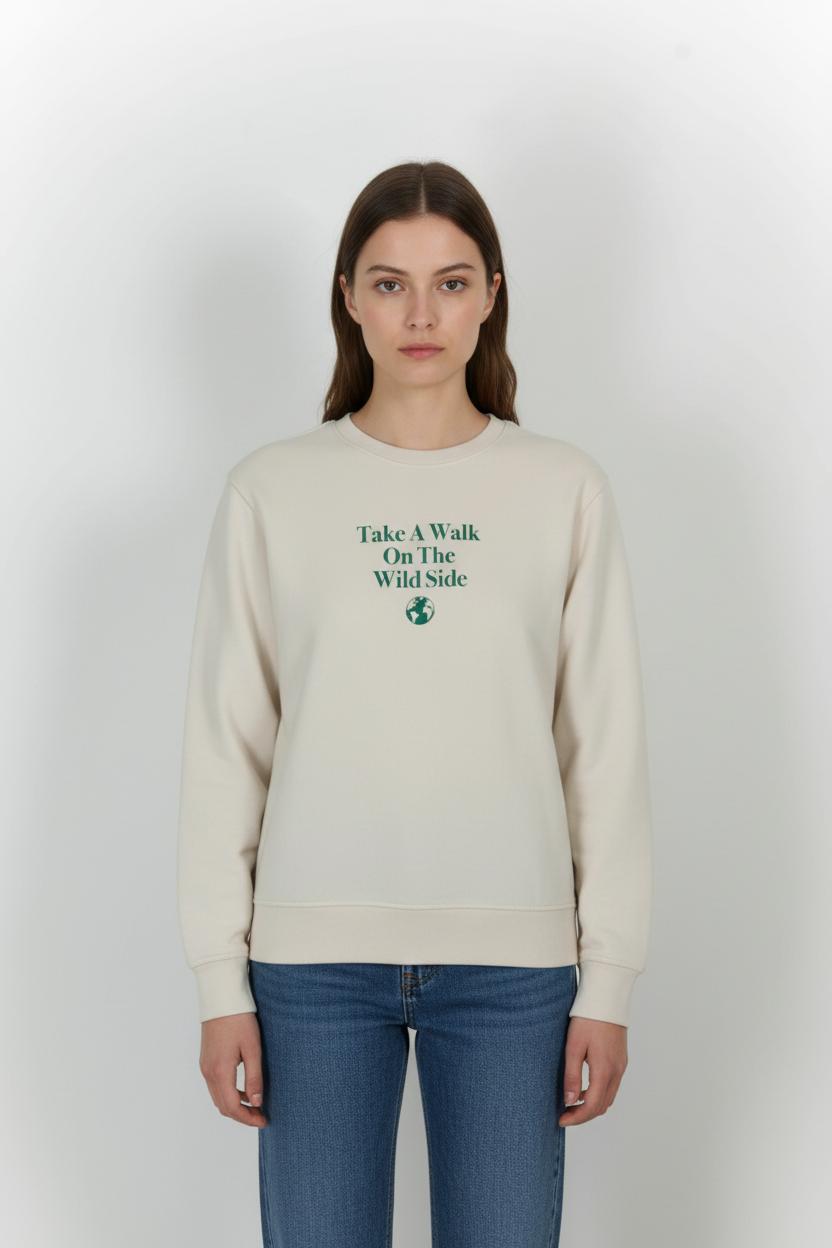 Sweat-shirt Blanc - Taille M/38 de la marque Bizance | PARAD70067 - Vendu par Paradigme - Image 1