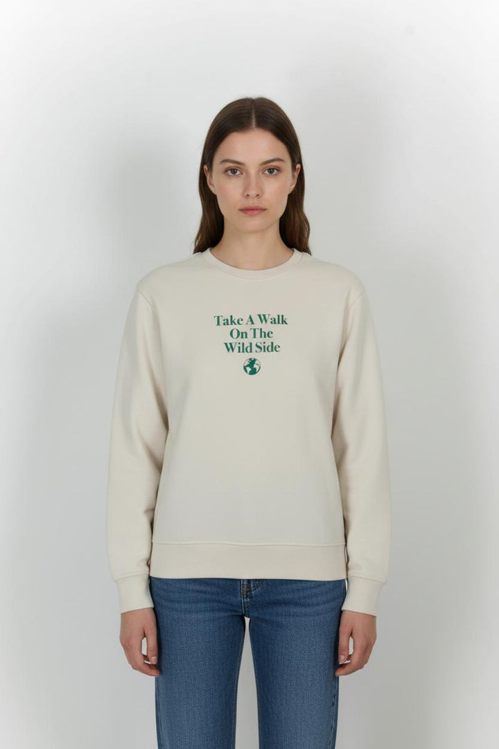 Sweat-shirt Blanc - Taille M/38 de la marque Bizance | PARAD70067 - Vendu par Paradigme - Image 1