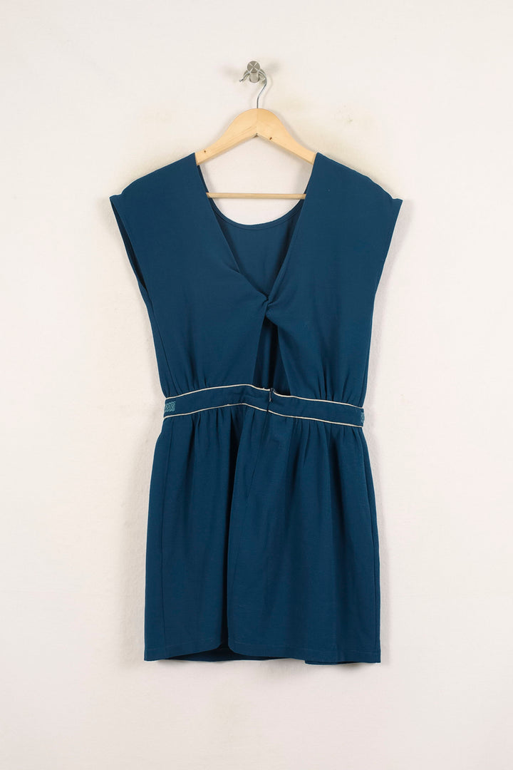 Robe Courte Bleue - Taille M/38 de la marque Opullence | PARAD70069 - Vendu par Paradigme - Image 4