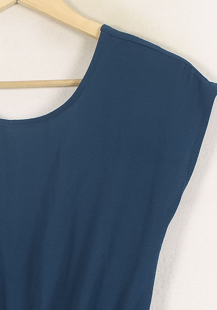 Robe Courte Bleue - Taille M/38 de la marque Opullence | PARAD70069 - Vendu par Paradigme - Image 3